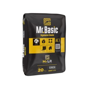 Argamassa Interna AC1 Basic Cinza 20kg Mr. Lit