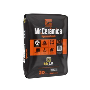 Argamassa Externa AC2 Mr. Cerâmica Cinza 20kg Mr. Lit