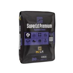 Argamassa Externa AC3 Superlit Premium Cinza 20kg Mr. Lit