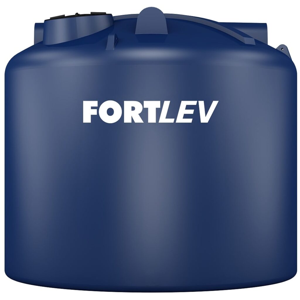 Tanque Polietileno com Tampa Azul 20000L Fortlev