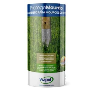 Fita Asfáltica Alumínio Impermeável Protege Mourão 30cm Viapol