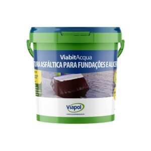 Pintura Asfáltica Impermeabilizante Viabit Acqua Viapol
