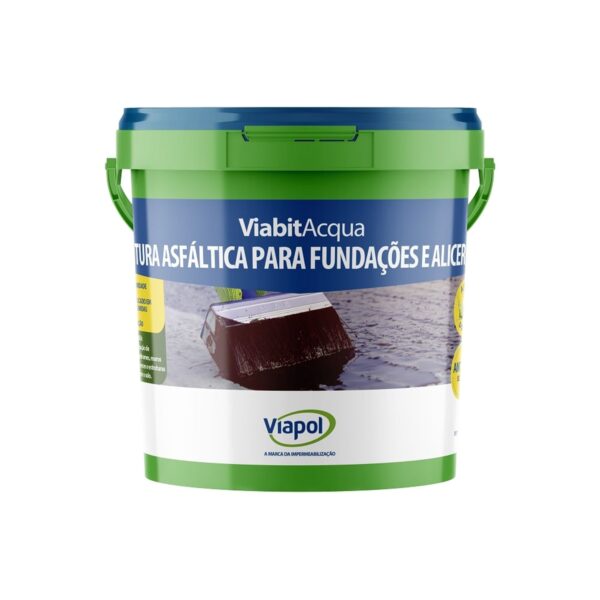 Pintura Asfáltica Impermeabilizante Viabit Acqua Viapol