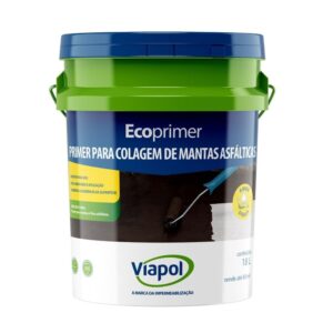 Primer Asfáltico para Mantas Base Água Ecoprimer Viapol