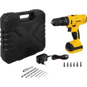 Furadeira Parafusadeira de Impacto 3/8″ 12V 1 Bat PFV120I Vonder