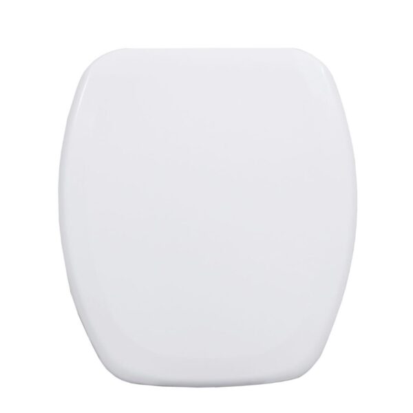 Assento Sanitário Almofadado Delicat Thema PP Quadrado Branco