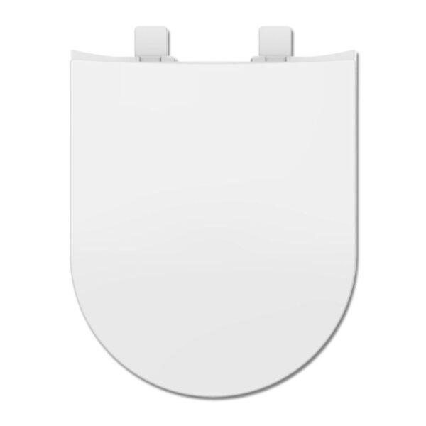 Assento Sanitário Duna Carrara PP Quadrado Branco