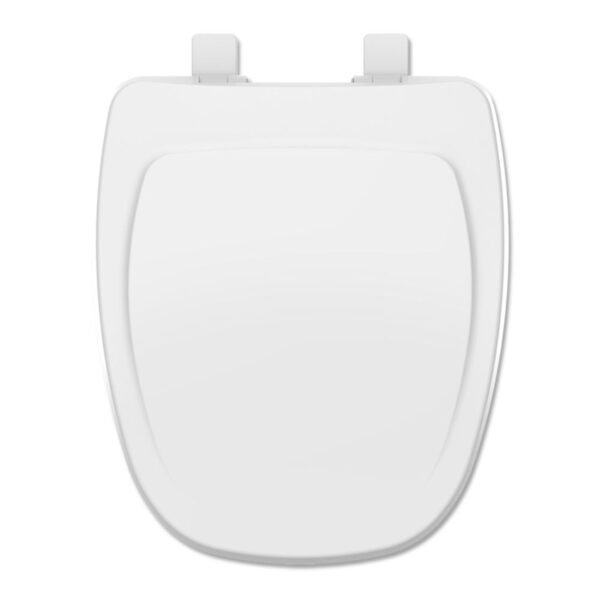 Assento Sanitário Monte Carlo PP Quadrado Branco