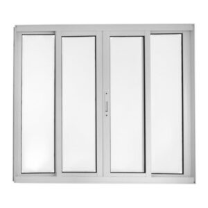 Janela de Correr 4 Folhas sem Grade Alumínio Branco Premium Proex