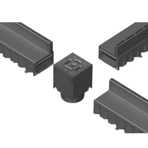 Caixa Acesso e Conexão Canal Polipropileno Self H 12,6×13,8×12,6cm Aco