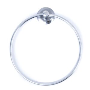 Porta Toalha de Rosto Vegas Argola Cromado