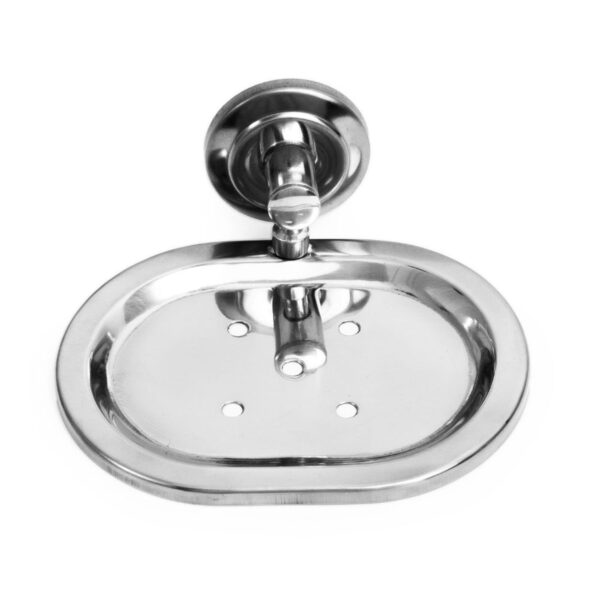 Saboneteira para Fixar Inox Vegas Cromado