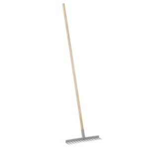 Ancinho 14 Dentes com Cabo de Madeira 40cm Minasul