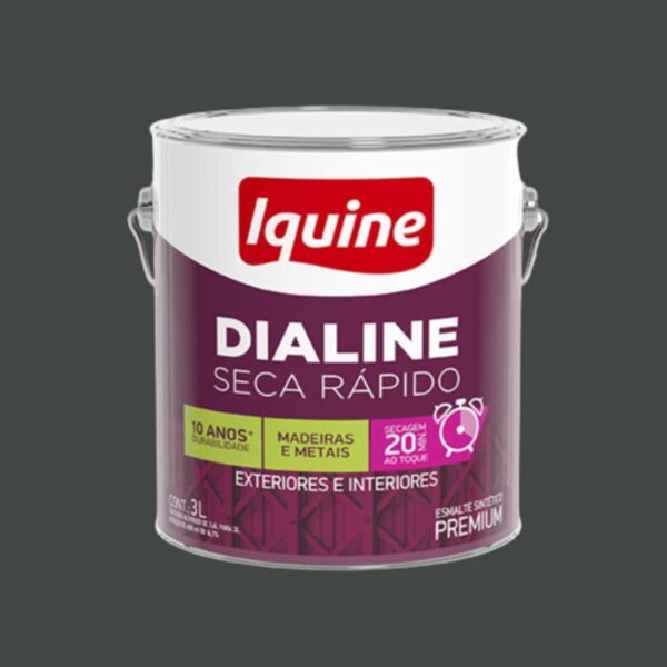 Esmalte Premium Sintético Fosco Dialine 3L