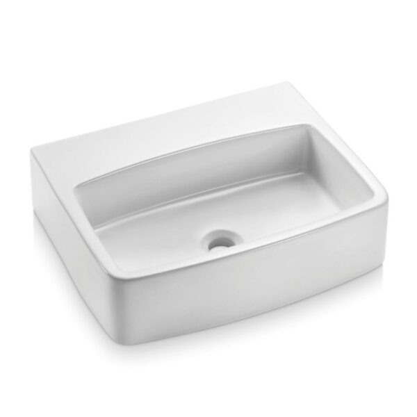 Cuba de Apoio Louça Retangular ICA1300 Branca 50x41cm Icasa