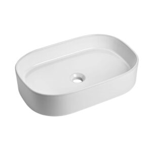 Cuba de Apoio Louça Retangular ICA2600 Branca 51x33cm Icasa