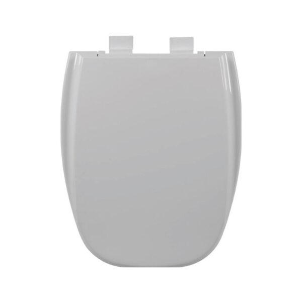 Assento Sanitário Monte Carlo Soft Close PP Quadrado Branco