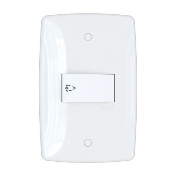 Conjunto Pulsador de Campainha 4×2 Finesse Plus B.Lux