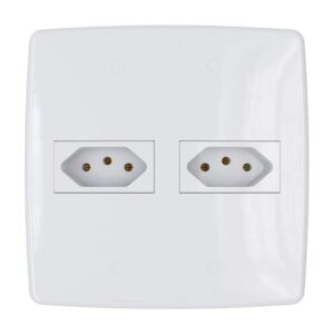 Conjunto 2 Tomadas 2P+T 20A 4×4 Finesse+ B.Lux