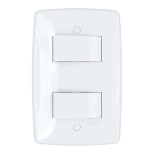 Conjunto 2 Interruptores Simples 4×2 Finesse Plus B.Lux