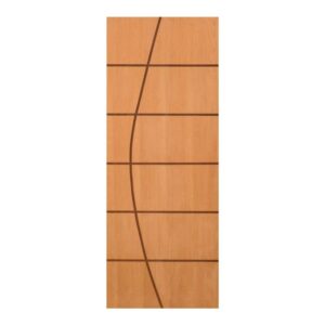 Folha de Porta Frisada Sarrafeada para Verniz VR102 Curupixá Alvorada