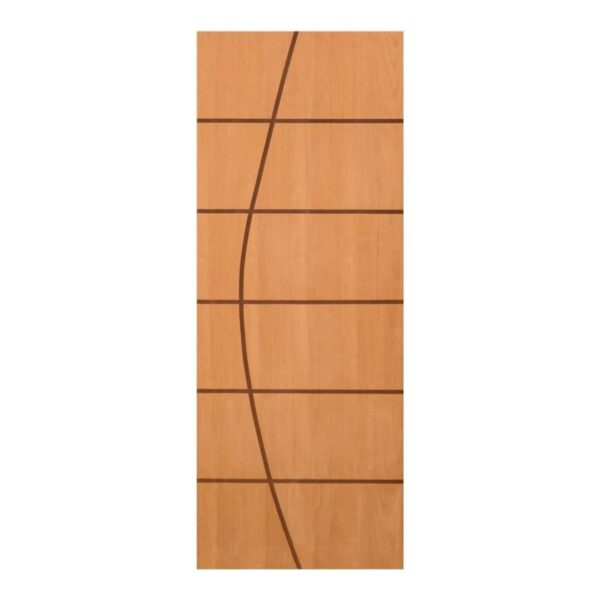 Folha de Porta Frisada Sarrafeada para Verniz VR102 Curupixá Alvorada