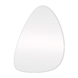 Espelho Lapidado Slim LED Orgânico 60x80cm Arte Própria