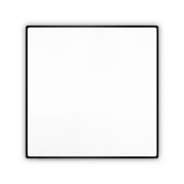 Espelho Corin Quadrado Preto 70x70cm Arte Própria