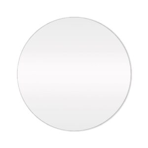 Espelho Lapidado Slim Redondo 50cm Arte Própria