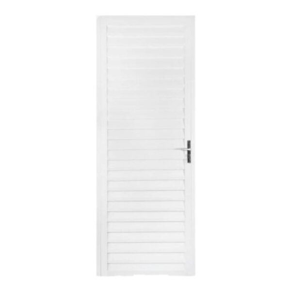 Porta Palheta Alumínio Branco 210x80cm Metalflex