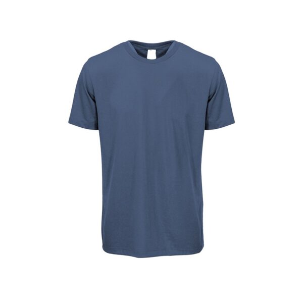 Camiseta Poliéster Azul Manga Curta Amalfis