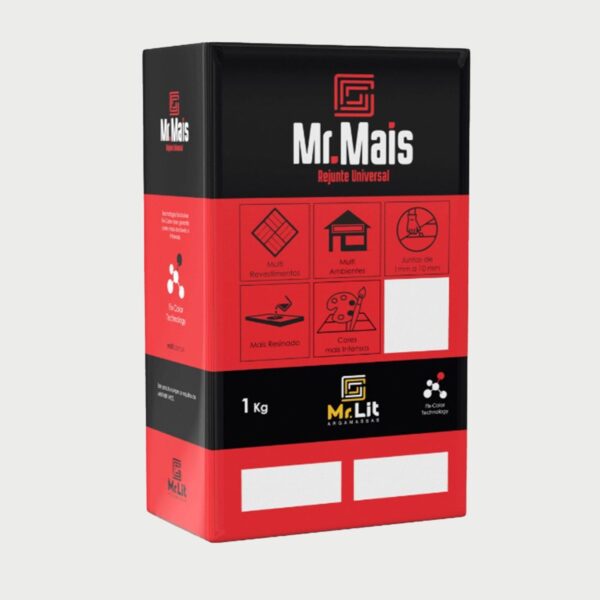 Rejunte Universal Multiresinado 1kg Mr. Lit