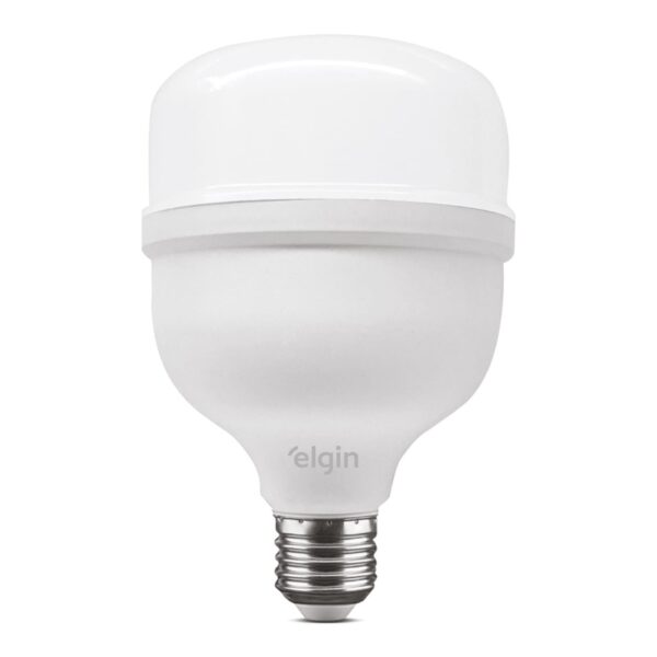 Lâmpada LED Super Alta Potência Luz Branca E27 Bivolt Elgin