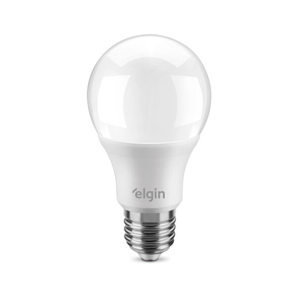 Lâmpada LED Bulbo Luz Branca E27 Bivolt Elgin