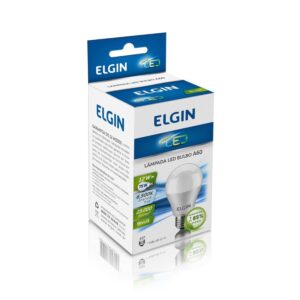 Lâmpada LED Bulbo Luz Amarela E27 Bivolt Elgin