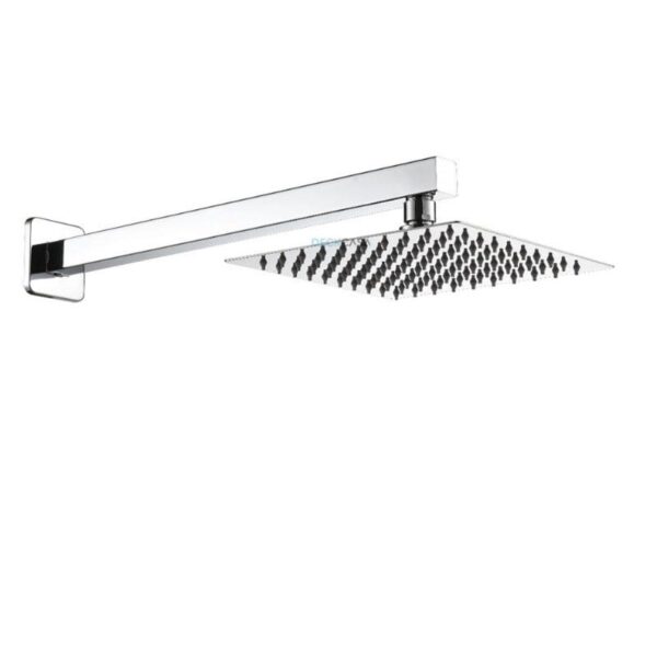 Chuveiro Quadrado Cromado Parede 30×30 Deckcasa