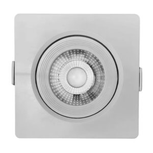Spot LED de Embutir Quadrado Branco 5W Bivolt The Spotlight