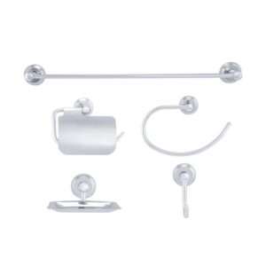 Kit Acessórios para Fixar Aço Bella Casa com 5 Peças Aquaplas