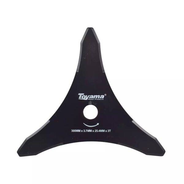 Lâmina 3 Pontas 300X25.4X3,7mm C/Redução Furo 20mm Toyama