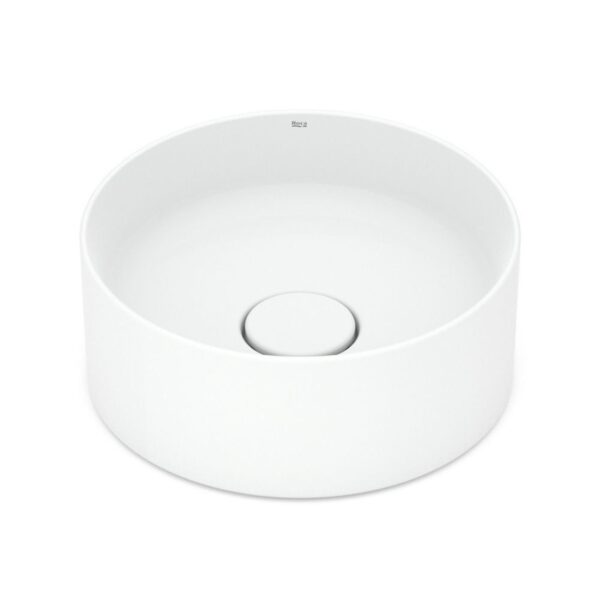 Cuba de Apoio Louça Redonda Slim T1 Terra 30cm Roca