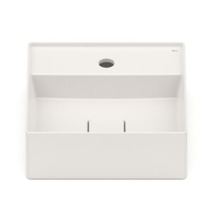 Cuba de Apoio Louça Quadrada Slim T8 Terra 35x35cm Roca