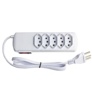 Filtro de Linha com 5 Tomadas 10A 80cm Force Line