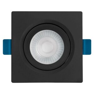 Spot LED de Embutir Eco Quadrado Preto 5W Bivolt Black&Decker
