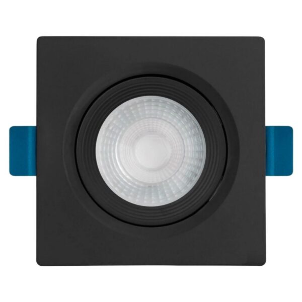 Spot LED de Embutir Eco Quadrado Preto 5W Bivolt Black&Decker