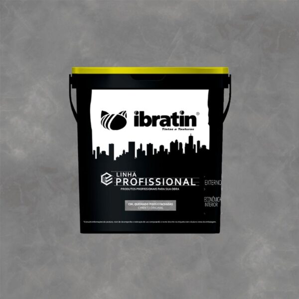 Efeito Cimento Queimado PRO 15Kg Ibratin