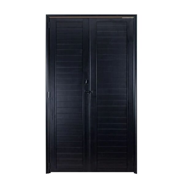 Porta Camarão Lambril Alumínio Preto 210x80cm Lux