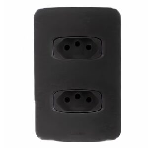 Conjunto 2 Tomadas 2P+T 10A 4×2 Maxx Alumbra