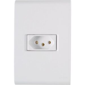 Conjunto Tomada 2P+T 20A 4×2 Liz Tramontina