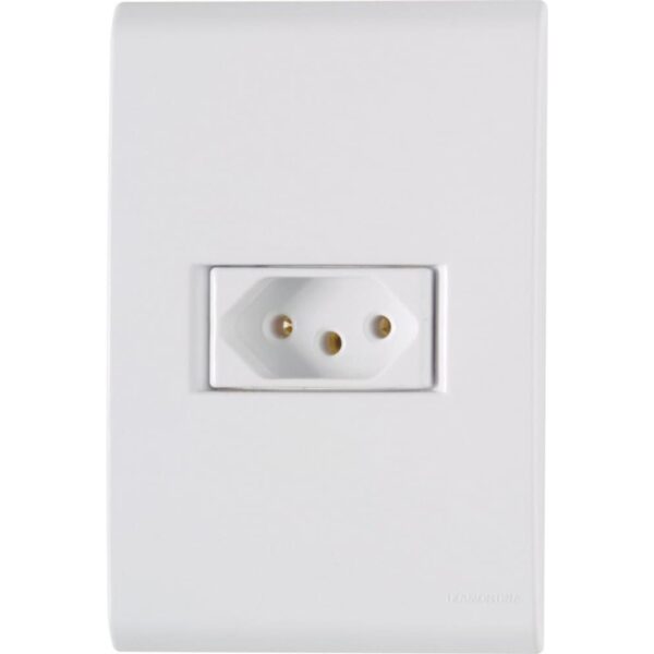 Conjunto Tomada 2P+T 20A 4×2 Liz Tramontina