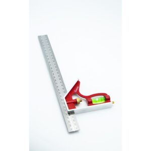 Esquadro Combinado Metálico com Nível 12″ 30cm Cortag